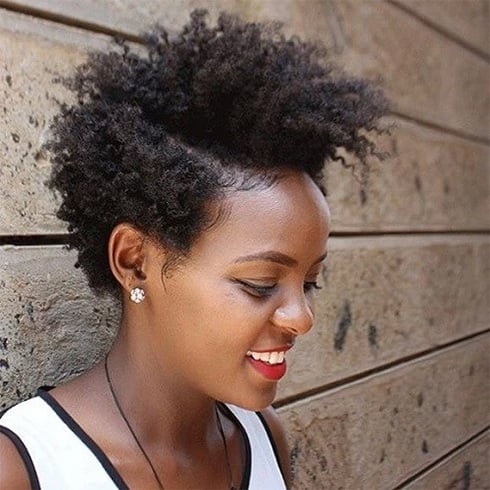 Frohawk Natural Hairstyles For Short Hair