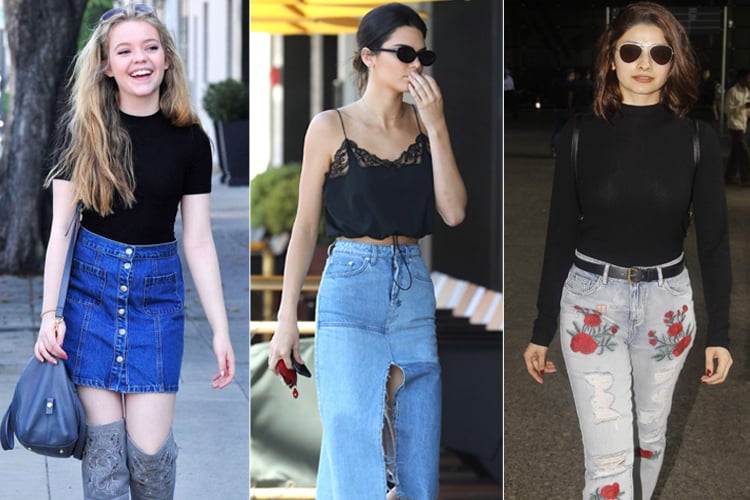 Celebs Denim Styles