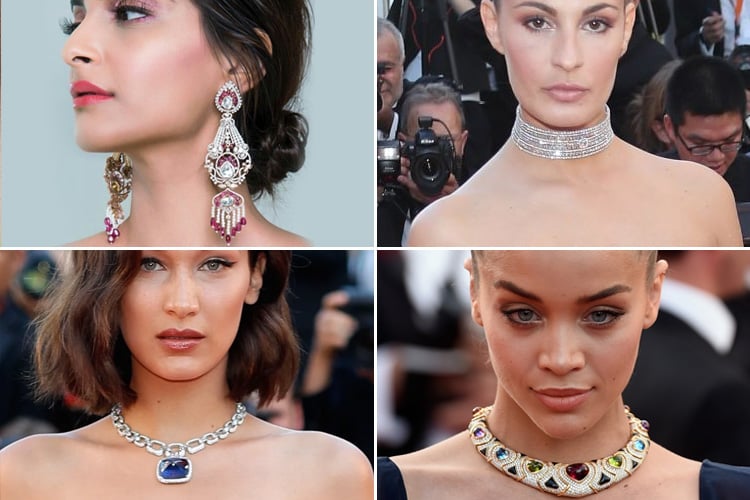 Celebs Jewellery at Cannes 2017