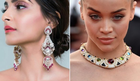 Celebs Jewellery at Cannes