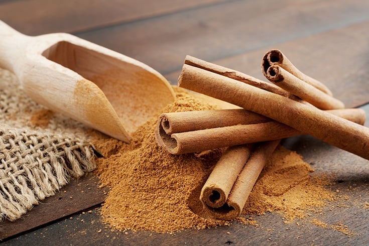 Cinnamon powder