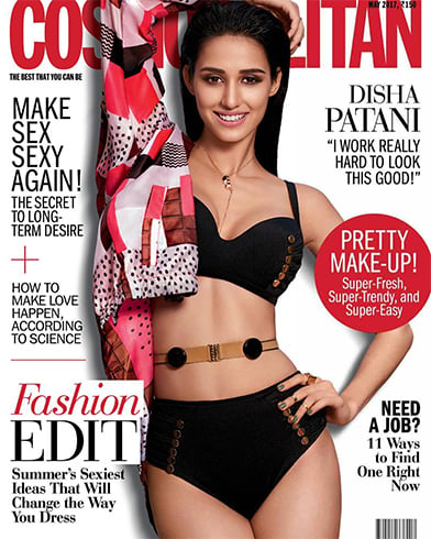 disha patani cosmopolitan cover