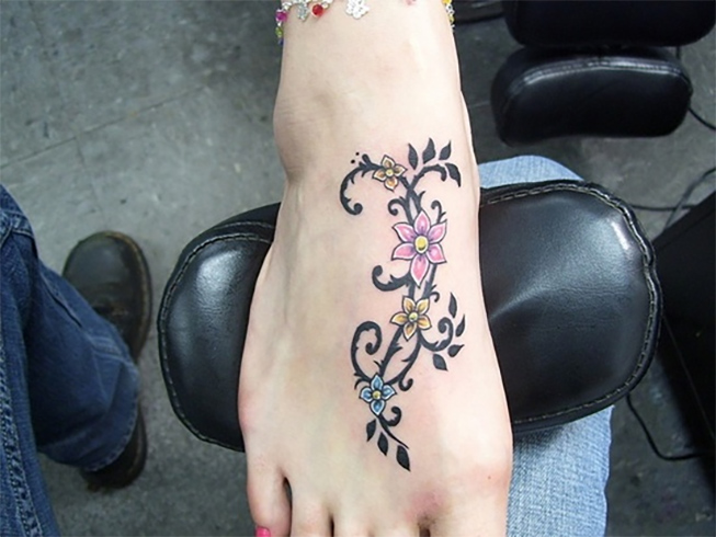 Flower Tattoos for Girls