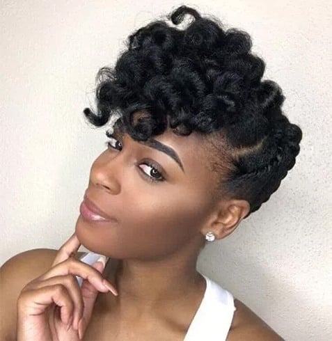 Hairstyles For Short Natural Hair