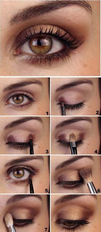 Hazel Eyes Makeup