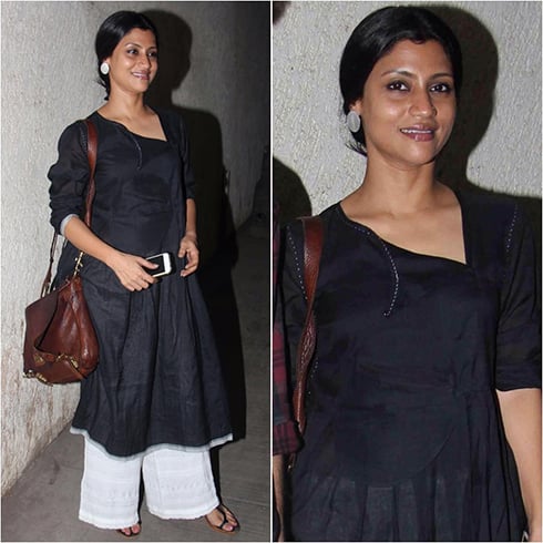 Konkana Sen Sharma Solid Separates Style