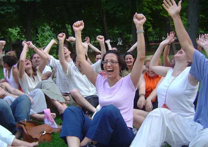 Laughter Yoga Exercises