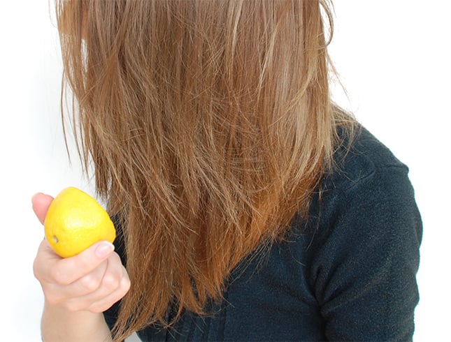 Lemon Juice for Grey Hair