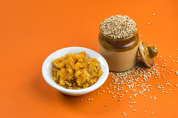 Sesame Seeds and Jaggery
