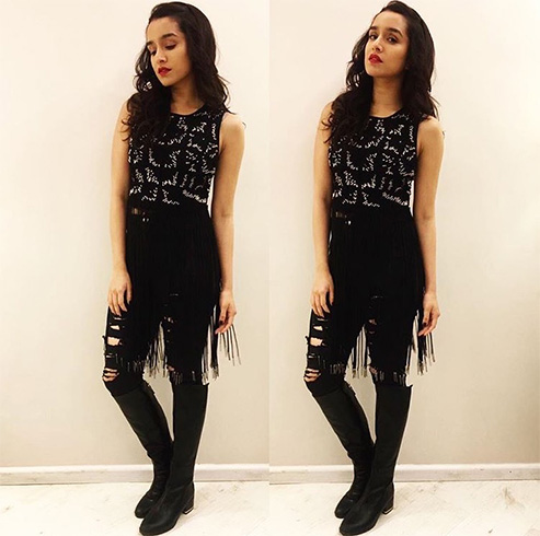 Shraddha Kapoor in Rohit Gandhi Rahul Khanna