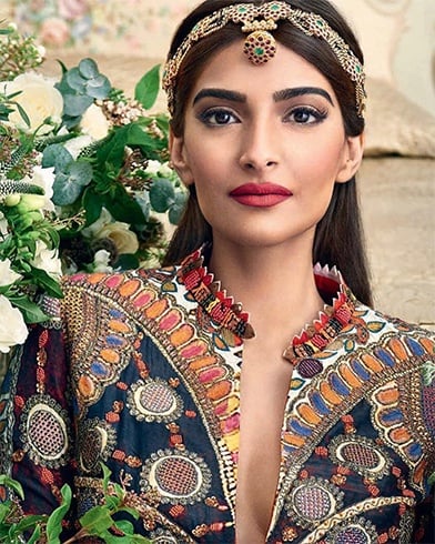 Sonam Kapoor on Khush Wedding Magazine