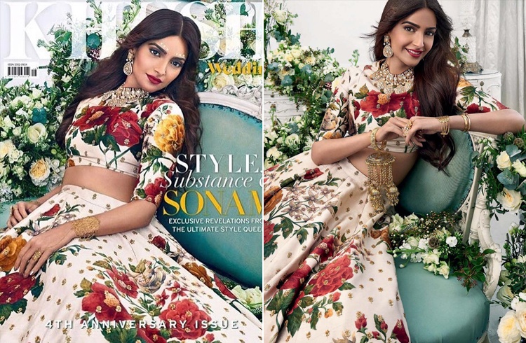 Sonam Kapoor on Khush Wedding Magazine