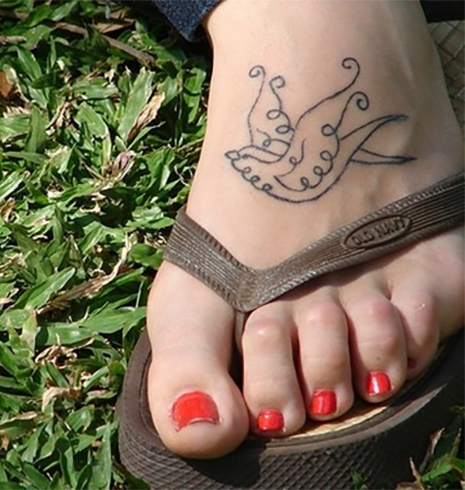 Tattoos for Ladies on Foot