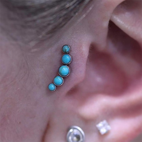 Tragus Piercing Stud