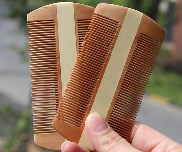 Wooden Comb for Scalp