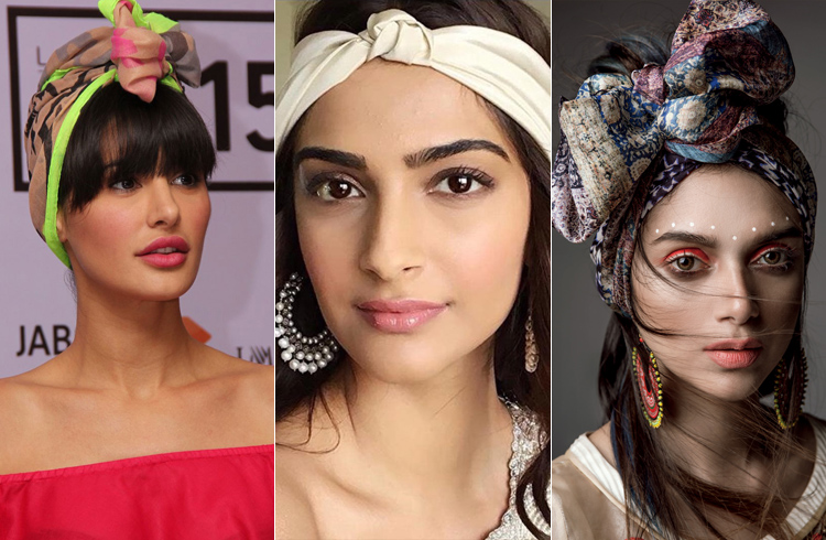 Celebrity Head Scarf Style