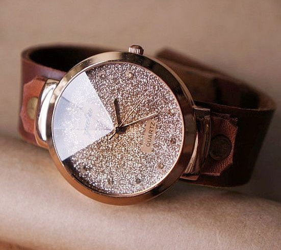 Leather Belt Watch