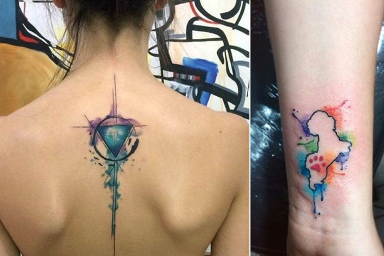 Abstract tattoos