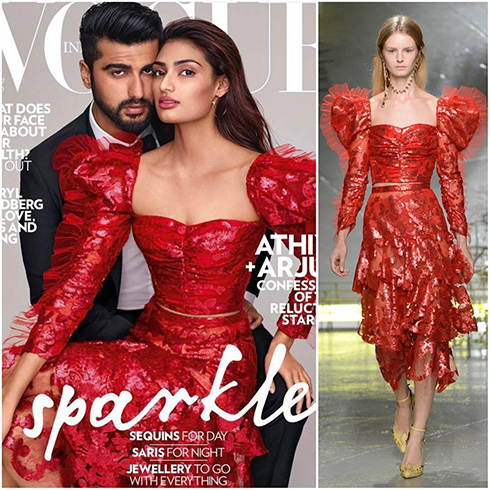 Athiya Shetty on Vogue