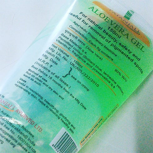 Patanjali Aloe Vera Gel- Review, Benefits And Uses Patanjali Aloe Vera Gel- Review, Benefits And Uses