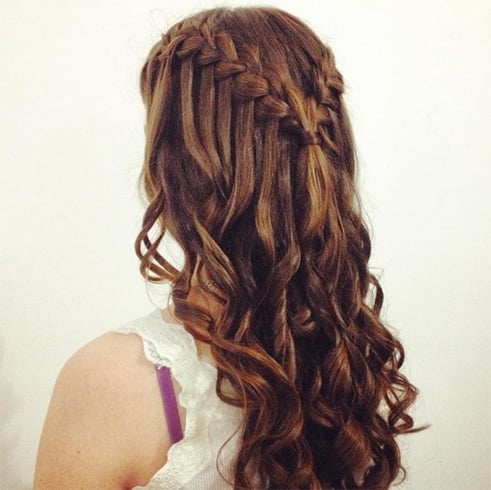 Stylish Prom Hairstyles Half Up Half Down