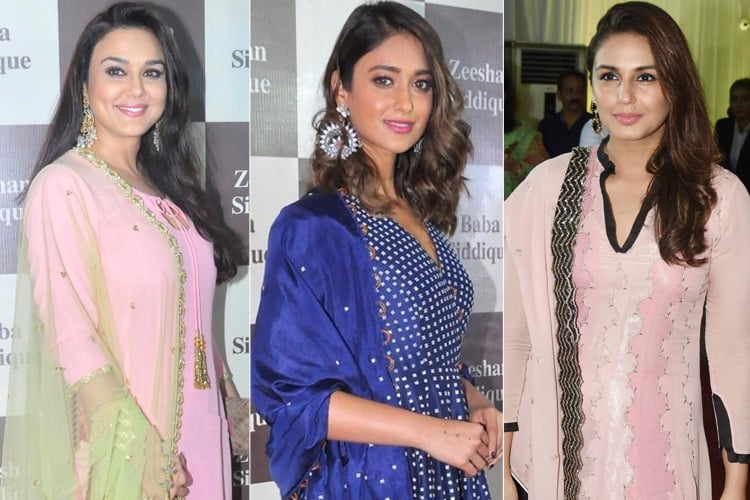 Celebs at Baba Siddiques Iftar Party