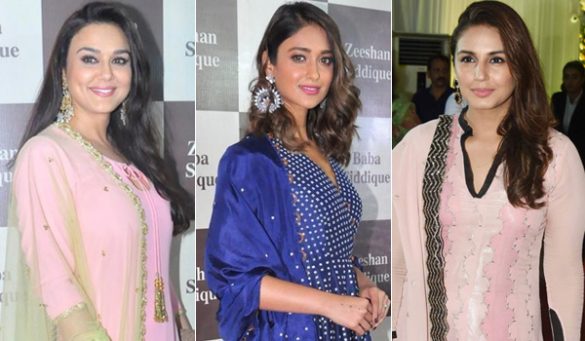Celebs at Baba Siddiques Iftar Party