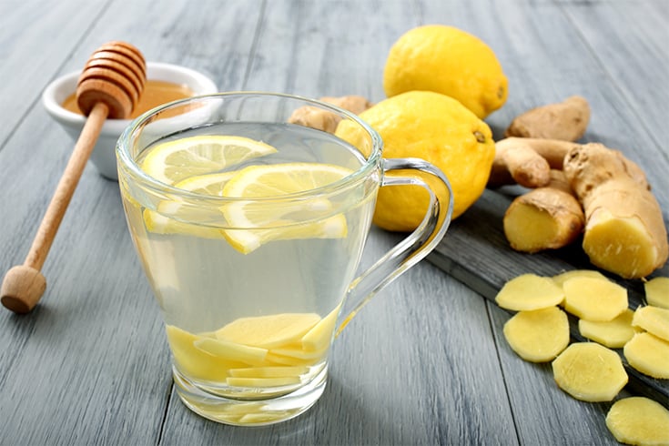 Ginger Lemon Tea