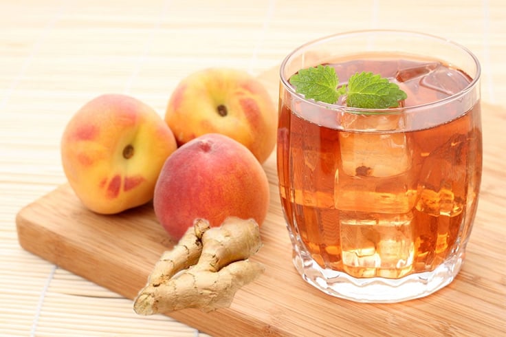 Ginger Peach Tea