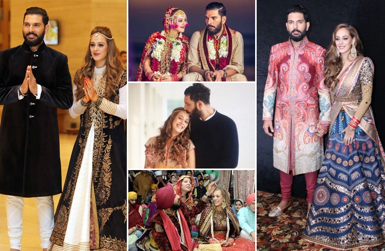 Hazel Keech and Yuvraj Singh Wedding