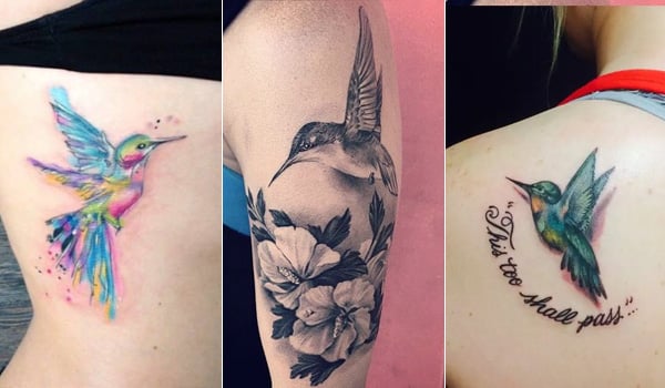 Hummingbirds and heart  Hummingbird tattoo Simple leg tattoos Feminine  tattoo sleeves