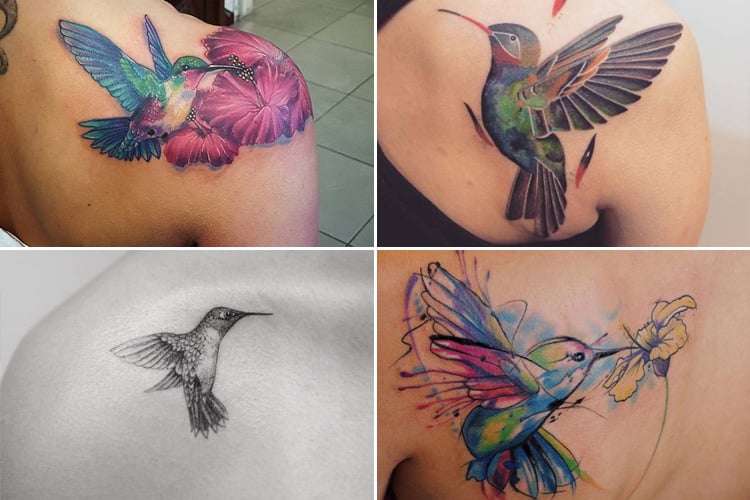 Wrist tattoo of a hummingbird on Brittany  Small hummingbird tattoo  Small tattoos Small wrist tattoos