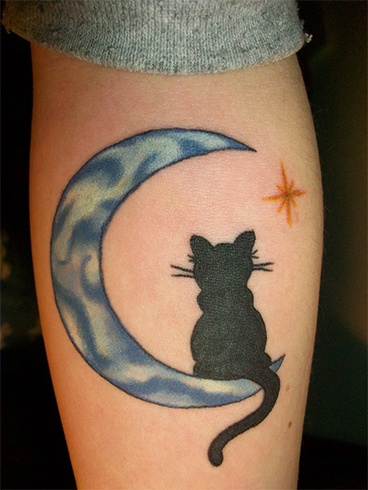 Half Moon Tattoo