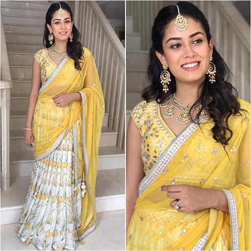 Mira Rajput In Anita Dongre