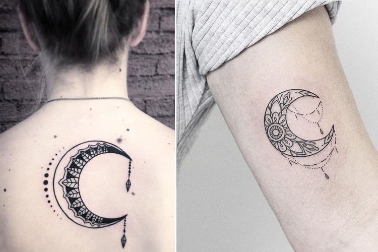 Moon Tattoo: Get Your Feminine Side On!
