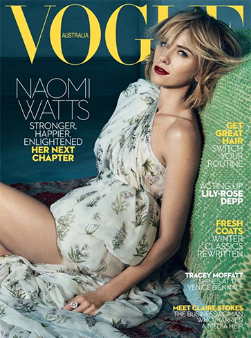 Naomi Watts, Vogue Australia