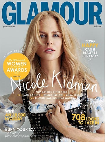 Nicole Kidman for Glamour UK