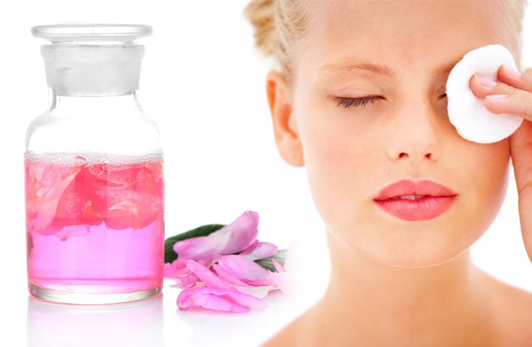 Rose Water for Eye Rashes