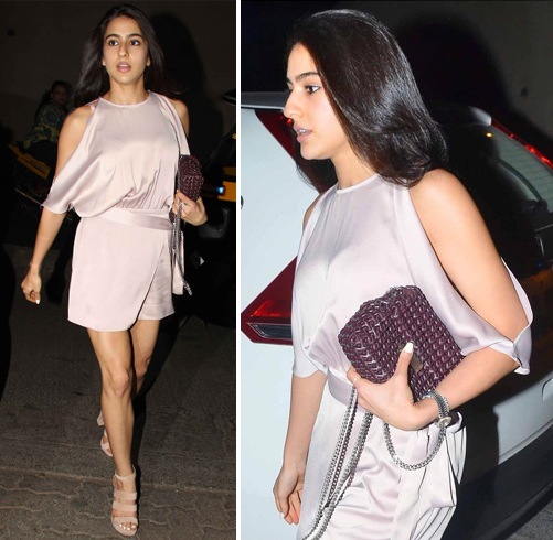 Sara Ali Khan at Restaurant