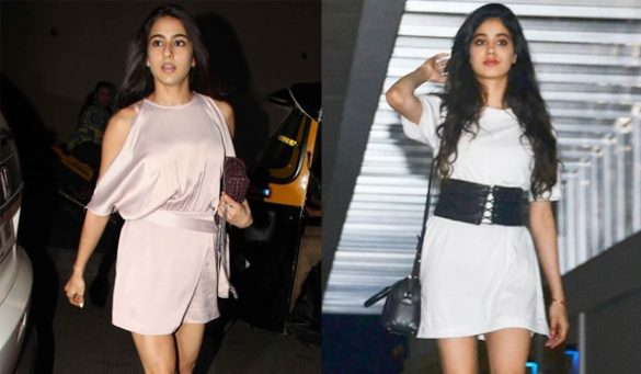 Sara Ali Khan and Jhanvi Kapoor