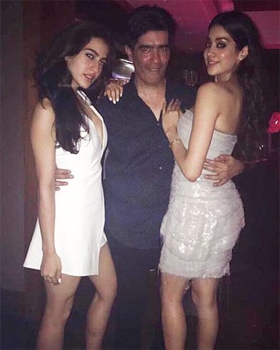 Sara Ali Khan and Jhanvi