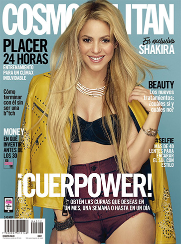 Shakira for Cosmopolitan Mexico