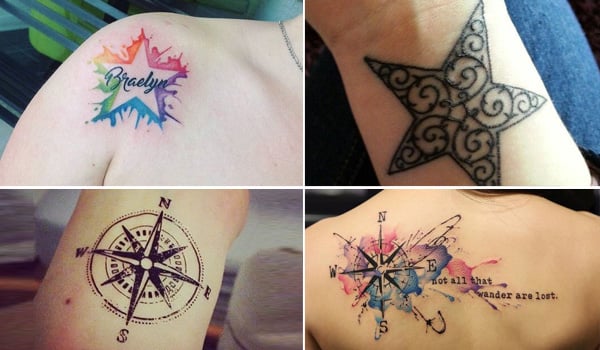 Shining star sparkles temporary tattoo get it here 