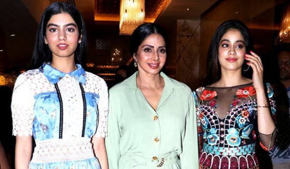 Sridevi and Her Daughters