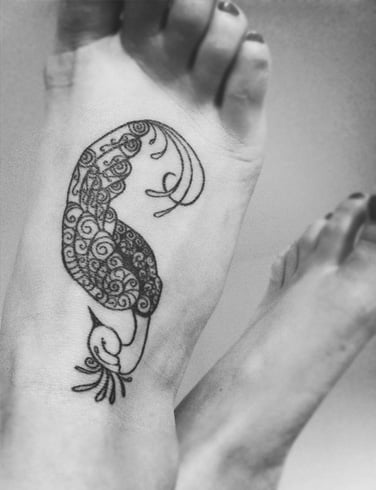 Tattoos for Girls Foot
