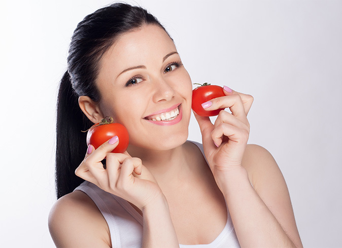 Tomatoes for Facial Skin
