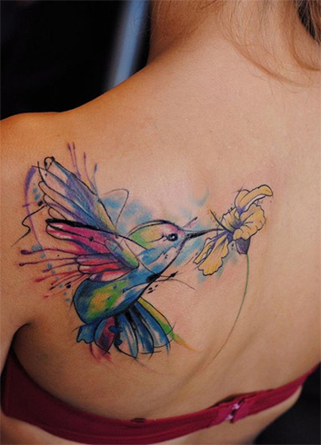 Watercolor Bird Tattoo A Magnificent Cycle