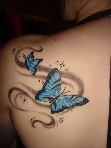 Watercolor Butterfly Tattoo Life As We Know It