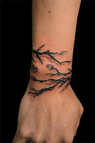 Watercolor Tree Tattoo Back to the Roots