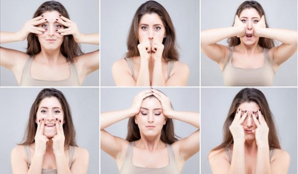 Yoga Poses for Face